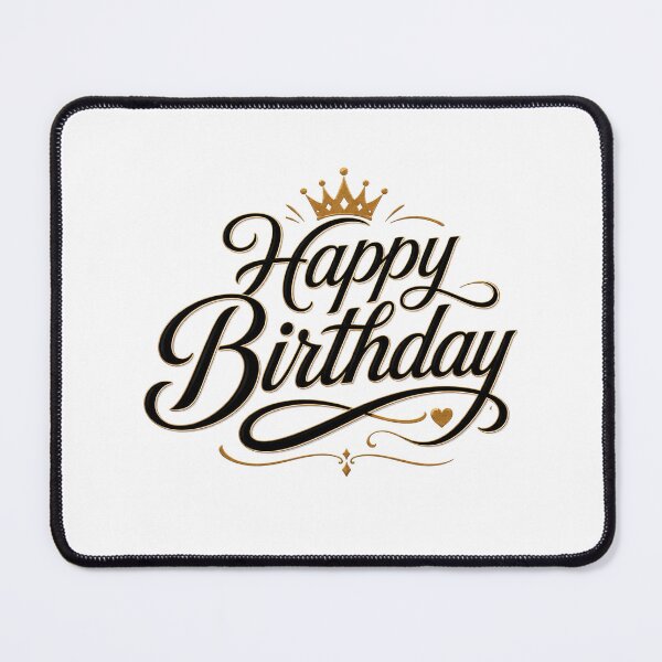 Item preview, happy Birthday designed and sold by DailyQuestPrint.