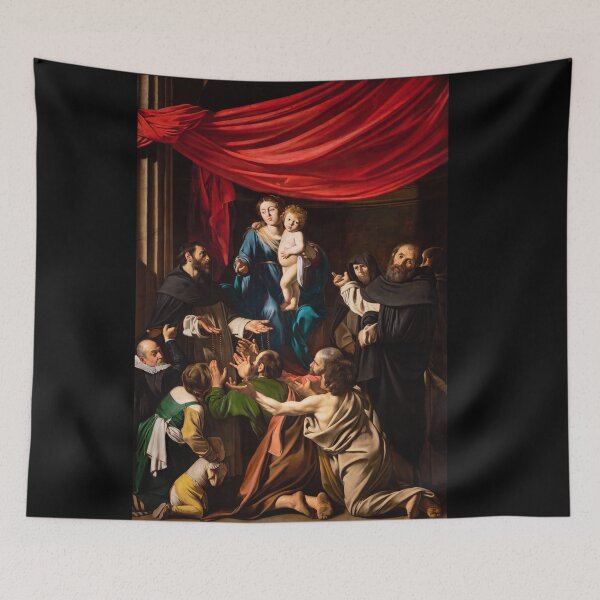 Item preview, Madonna of the Rosary Baroque Devotion designed and sold by artofuniverse.