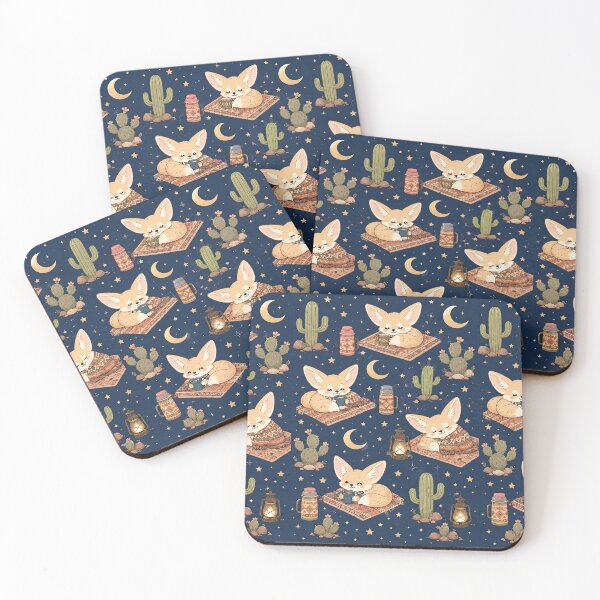 Item preview, Fennec Fox Desert Blanket Pattern designed and sold by Soft Berry Studio.