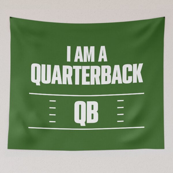 Artikelvorschau, Ich spiele Football auf der Position des Quarterbacks. entworfen und verkauft von elcarnero.