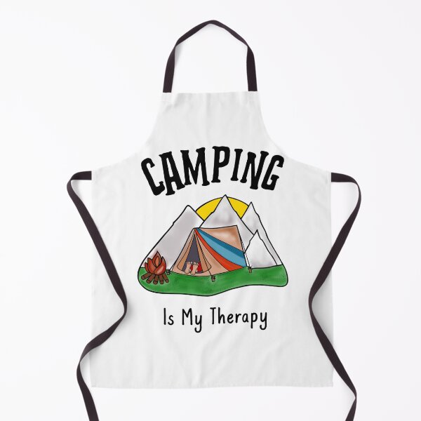 Item preview, Camping Is My Therapy For Mental Health designed and sold by Sartoris Art.