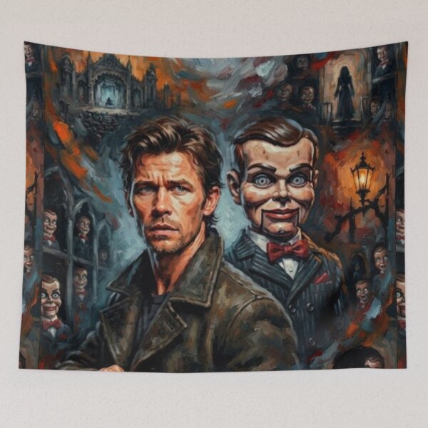 Item preview, Dead Silence Supernatural Horror Fine Art Tribute designed and sold by Art's Diner.