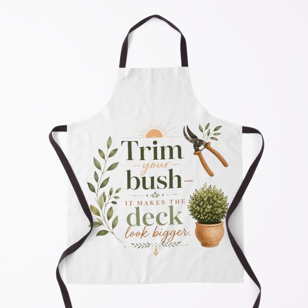 Item preview, Trim your bush—it makes the deck look bigger designed and sold by FitEnvy.