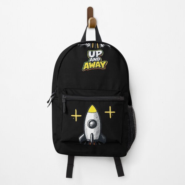 Item preview, UP AND AWAY – Rocket Quote in Retro Space Style designed and sold by Rocket&Stars.