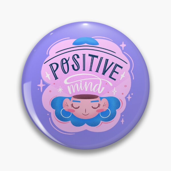 Item preview, Stiker Positive Mind designed and sold by Marty Mosaic.