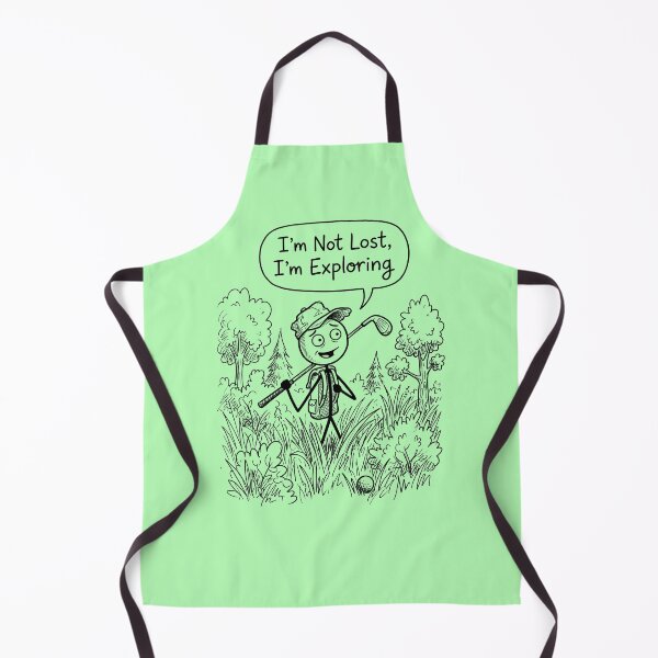 Item preview, Golfer-I’m Not Lost. I’m Exploring designed and sold by ThreadRiotTees.