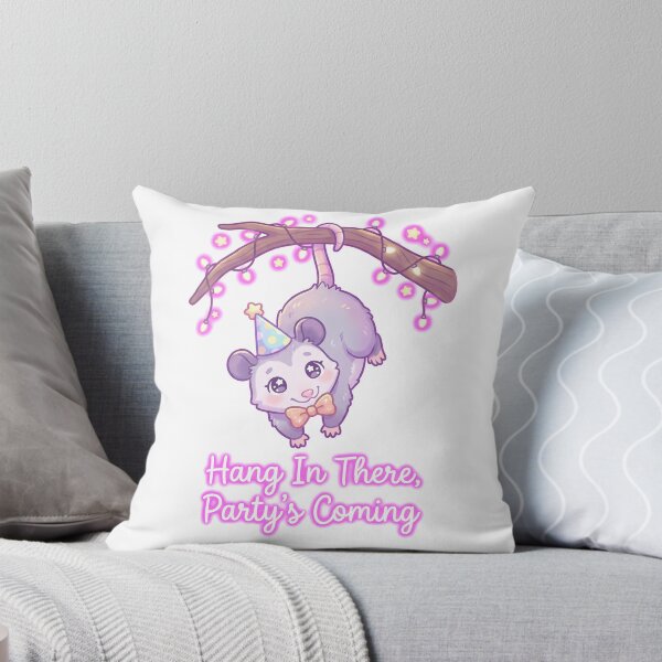 Item preview, Hang In There Party Opossum Cute T-Shirt designed and sold by KIDEnia.