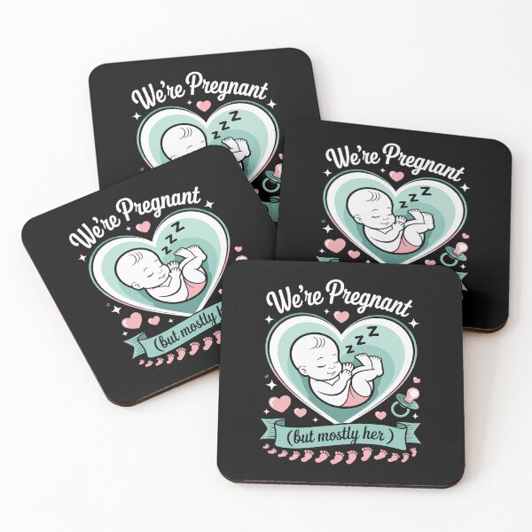 Item preview, We’re Pregnant (but mostly her) designed and sold by jkrphoto.