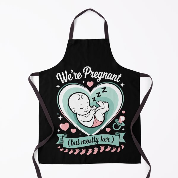 Item preview, We’re Pregnant (but mostly her) designed and sold by jkrphoto.
