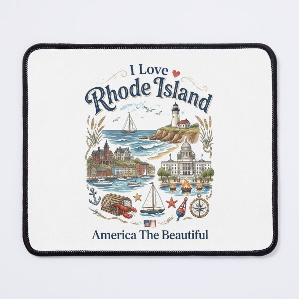 Item preview, Rhode Island a Gem on East Coast of America designed and sold by Illumine-World.