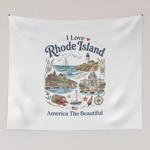 Item preview, Rhode Island a Gem on East Coast of America designed and sold by Illumine-World.