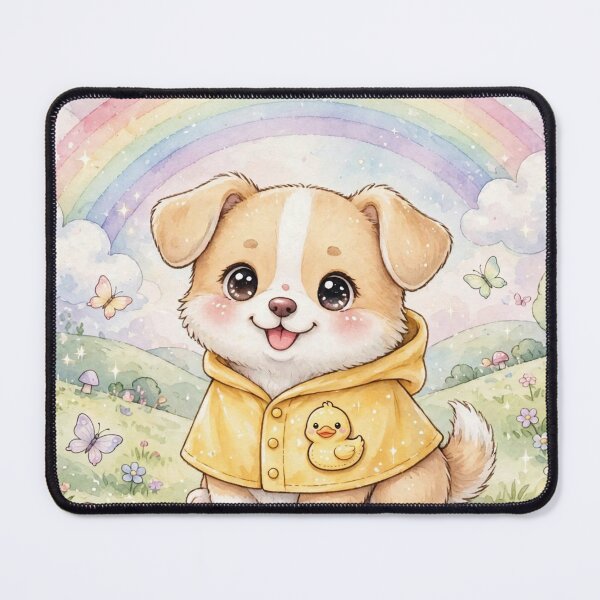 Item preview, Kawaii Puppy Rainbow Candy Dream Land designed and sold by ProPetStudio.