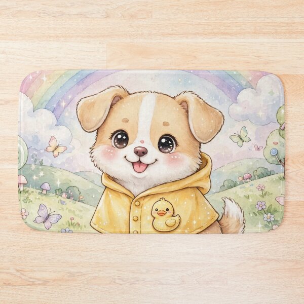 Item preview, Kawaii Puppy Rainbow Candy Dream Land designed and sold by ProPetStudio.