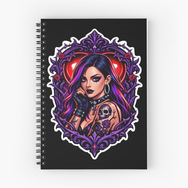 Item preview, ​Edgy Gothic Baddie Aesthetic Neon Dark Art Sticker designed and sold by ShopAndFun.