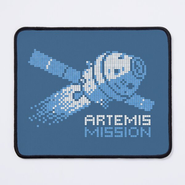 Item preview, Artemis Mission 8 Bit Pixel Art Spacecraft NASA Moon Graphic designed and sold by KiwiRider.