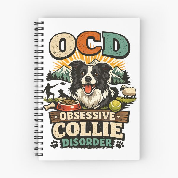 Item preview, OCD – Obsessive Collie Disorder Funny Border Collie Dog Lover designed and sold by SidTastic .