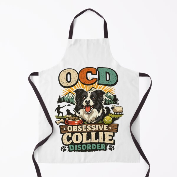 Item preview, OCD – Obsessive Collie Disorder Funny Border Collie Dog Lover designed and sold by SidTastic .