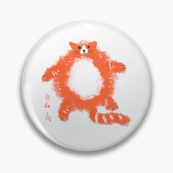 Item preview, Orange fluffy cat designed and sold by DanuskaArt.