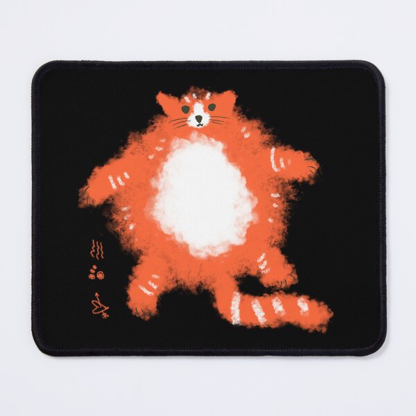 Item preview, Orange fluffy cat designed and sold by DanuskaArt.