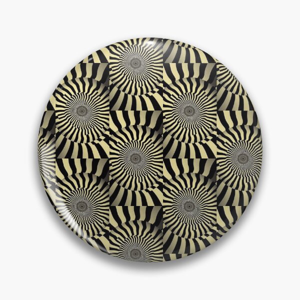 Item preview, Urine Yellow & Black Optical Illusion Ephemeral Euphoria Art Fart designed and sold by PPPimp.