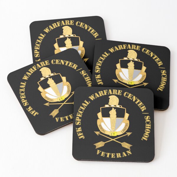Item preview, SOF - JFK Special Warfare Center - School Veteran wo BackGrnd designed and sold by Military Insignia Products.