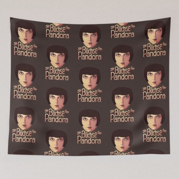 Item preview, Vintage German poster for the Louise Brooks movie Pandoras Box designed and sold by stevepaint.