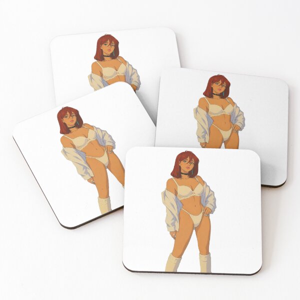 Item preview, Redhead Pin-Up Beauty | Classic Western Animation Storybook Art designed and sold by  Hollow Moon Studios..