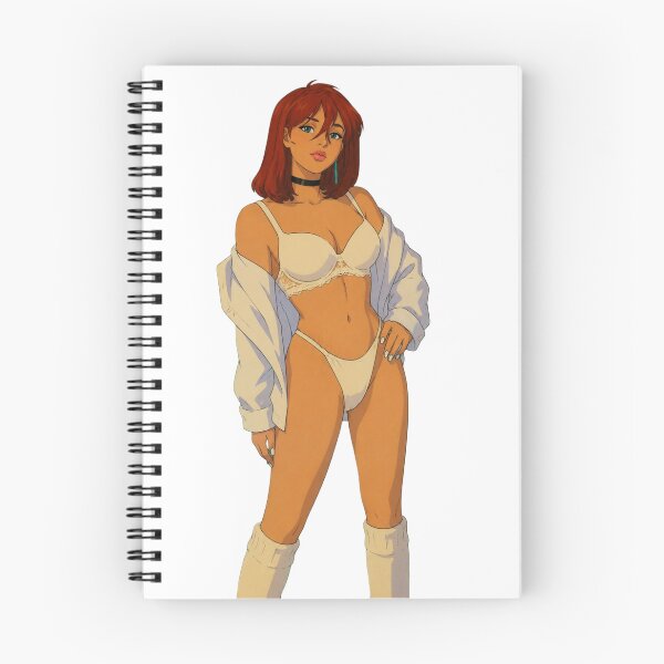 Item preview, Redhead Pin-Up Beauty | Classic Western Animation Storybook Art designed and sold by  Hollow Moon Studios..