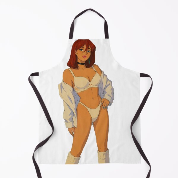Item preview, Redhead Pin-Up Beauty | Classic Western Animation Storybook Art designed and sold by Hollow Moon Studios..