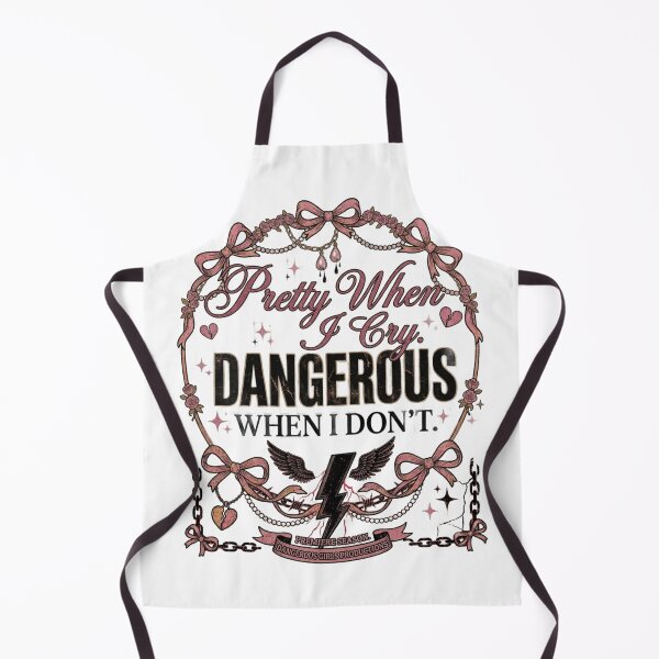 Item preview, Pretty When I Cry Dangerous When I Don't Sad Girl Design designed and sold by InkroarCo.