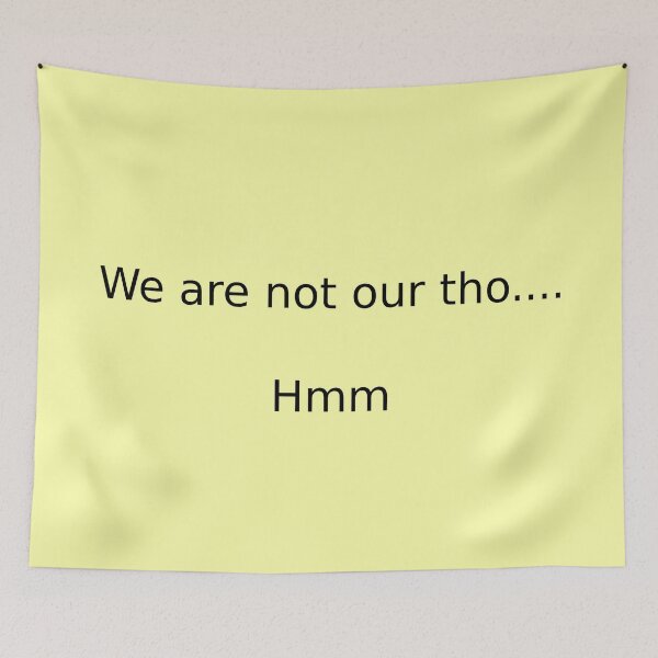 Item preview, We are not our tho.... Hmm designed and sold by English Learning.