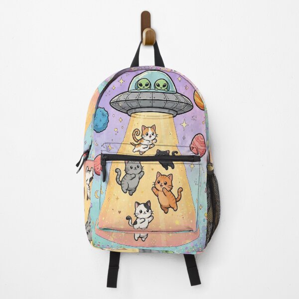 Item preview, Cute Cats Alien Abduction Adventure designed and sold by Rohan132.