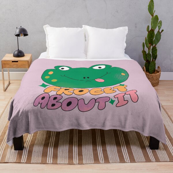 Item preview, Forget About It Freddy Frog (Purple) designed and sold by yellowflowerhut.