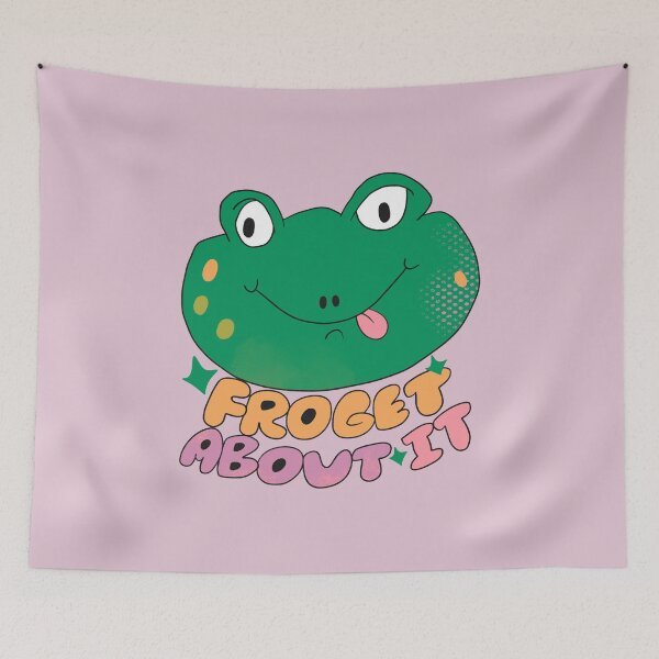 Item preview, Forget About It Freddy Frog (Purple) designed and sold by yellowflowerhut.