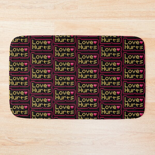 Item preview, Love Hurts Pixel Art - Retro Gaming Neon Heart Sign designed and sold by MMjs826.
