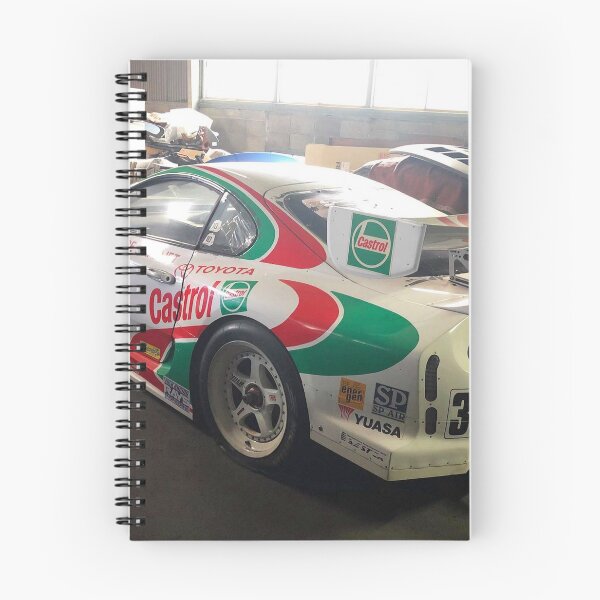 Item preview, Race Car in a Barn Poster designed and sold by Road To Track.