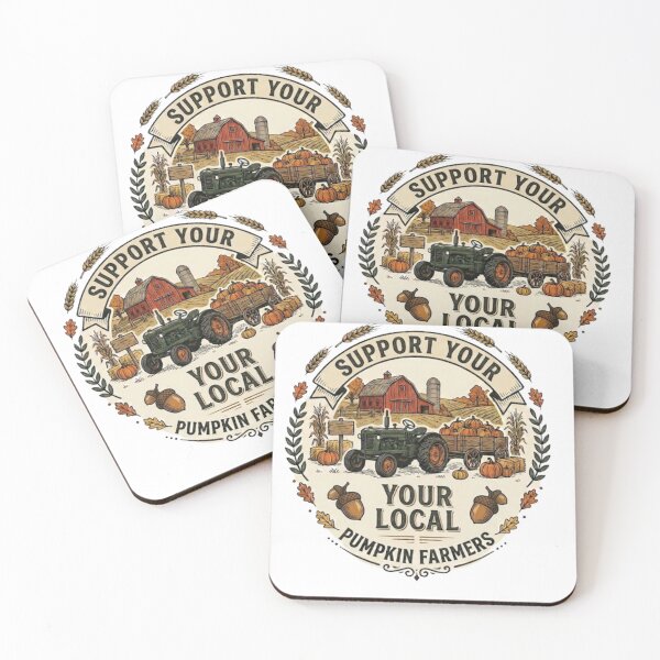 Item preview, Support Your Local Pumpkin Farmers, Fall Harvest Farmer Gift, Pumpkin Patch Lover Graphic Tee, Autumn Farm Market Shirt designed and sold by OUICHA.