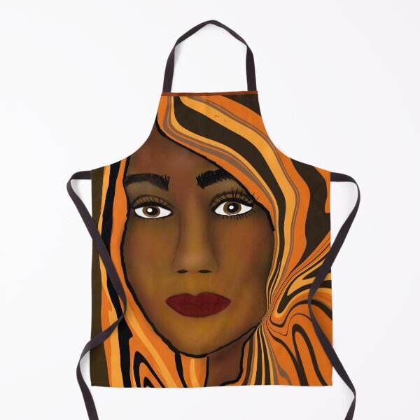 Item preview, Woman Wrapped in Vibrant Patterns designed and sold by Elaine M Hayward .