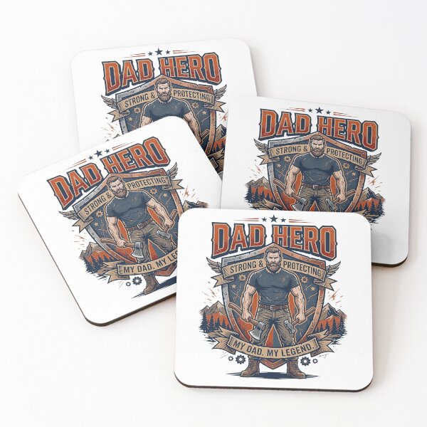 Item preview, Dad Hero Strong Protecting Legend Lumberjack Father's Day Art designed and sold by rich-moda.