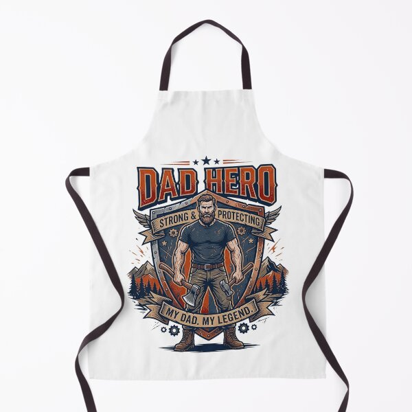 Item preview, Dad Hero Strong Protecting Legend Lumberjack Father's Day Art designed and sold by rich-moda.