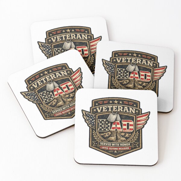 Item preview, Veteran Dad American Flag Served With Honor designed and sold by Worn With Honor.