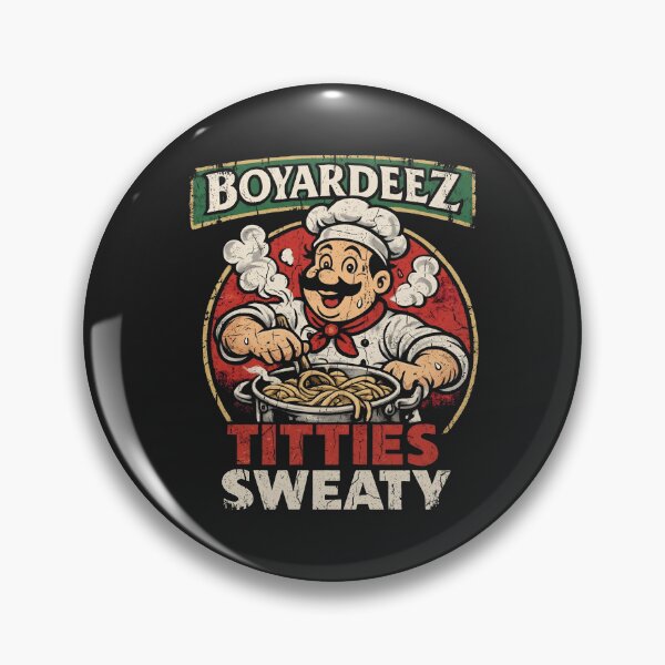 Item preview, Funny Retro Meme Boyardeez Titties Sweaty designed and sold by Darkifun.