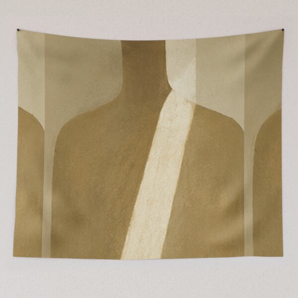 Item preview, "A Figure in Morning Light" - Minimalist Abstract Figure Art. designed and sold by Moodzu.
