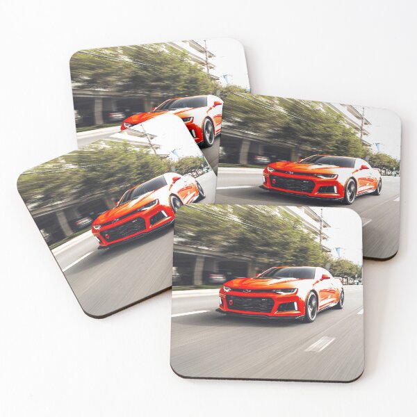 Item preview, Chevrolet Camaro ZL1 Rolling Shot Poster - Muscle Car Power designed and sold by Road To Track.