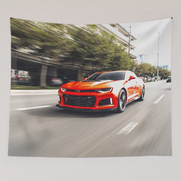 Item preview, Muscle Car Rolling Shot Poster designed and sold by Road To Track.