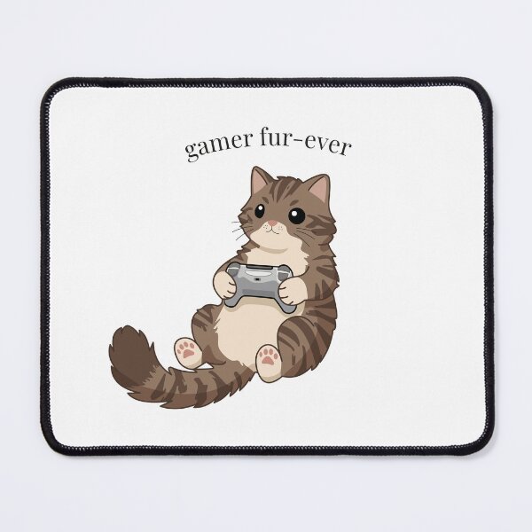 Item preview, Cute Cat Playing Cozy Gamer designed and sold by NidoraDrops.