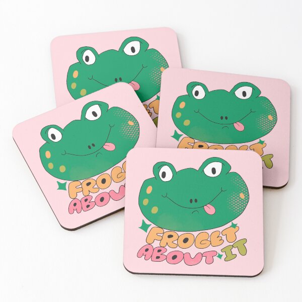 Item preview, Forget About It Freddy Frog (Pink) designed and sold by yellowflowerhut.