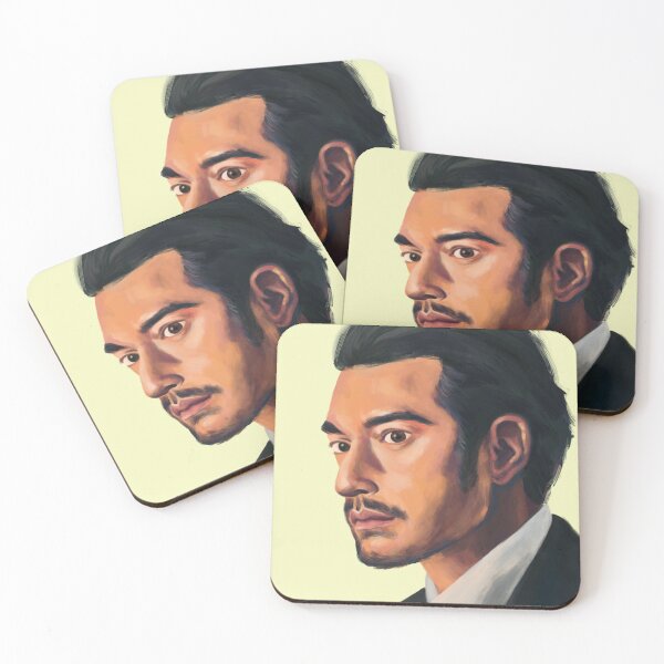 Item preview, Portratit of Japanese Actor designed and sold by DanuskaArt.