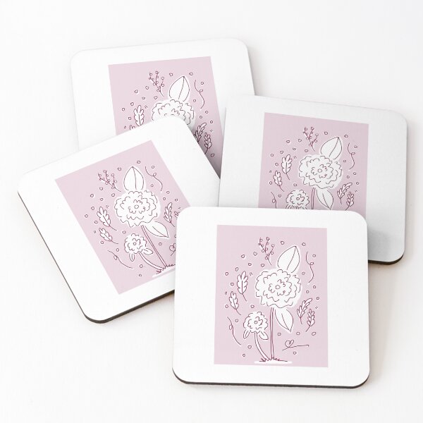 Item preview, Whimsical Peonies designed and sold by carolinescozydoodles.