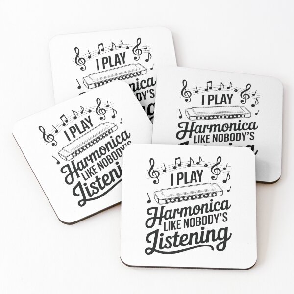 Item preview,  PLAY Harmonica LIKE NOBODY’S LISTENING designed and sold by jkrphoto.